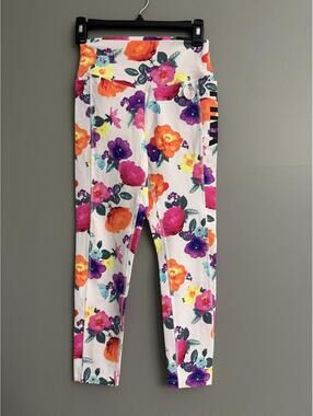 Victoria’s Secret PINK Floral High Waist Ultimate 7/8 Leggings NWT Size Sm